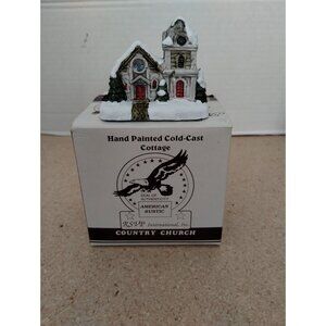The American Rustic Series, Country Christmas Cottages Country Church 1989